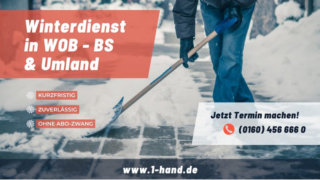 Winterdienst in WOB – BS & Umland: Sicher durch den Schnee mit RK‑Service