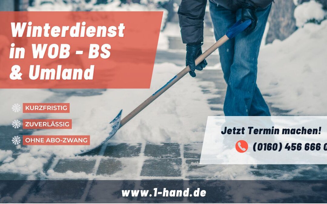 Winterdienst in WOB – BS & Umland: Sicher durch den Schnee mit RK‑Service